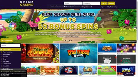 Spinz com casino online